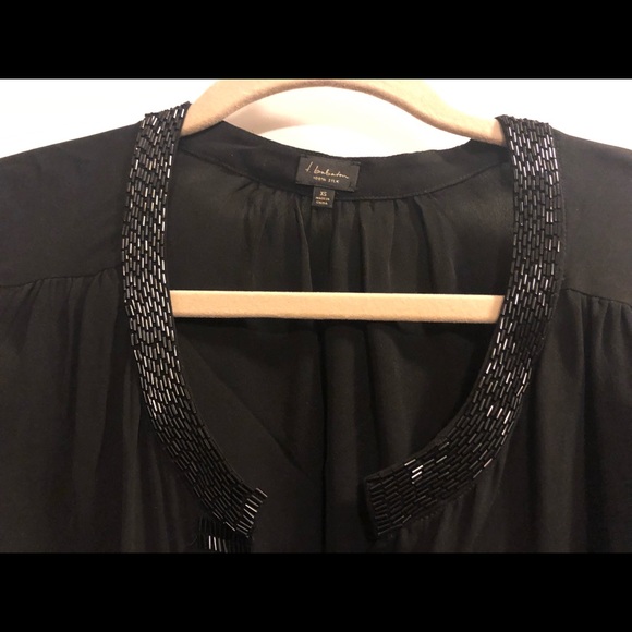 Aritzia 100 % silk black blouse - Picture 3 of 3